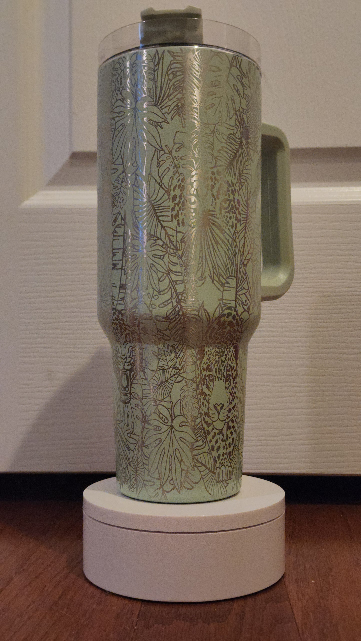 40oz Jungle Themed Tumbler