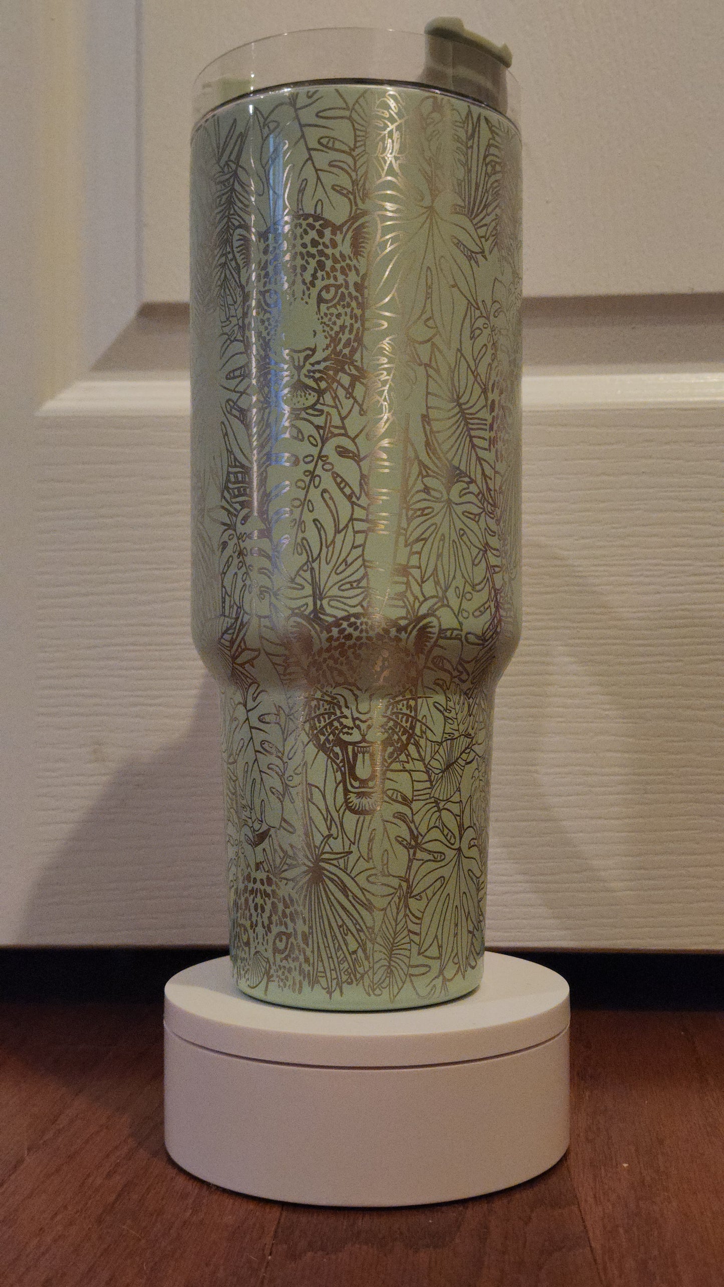 40oz Jungle Themed Tumbler