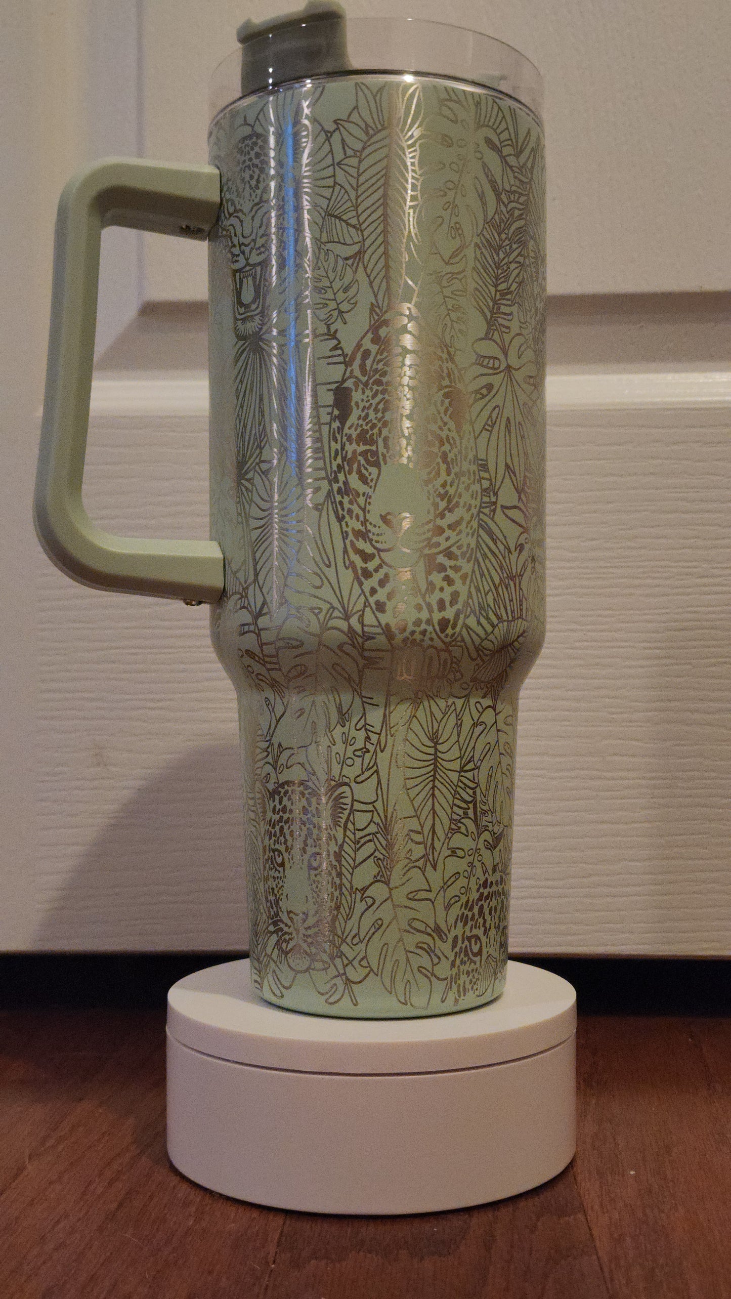 40oz Jungle Themed Tumbler