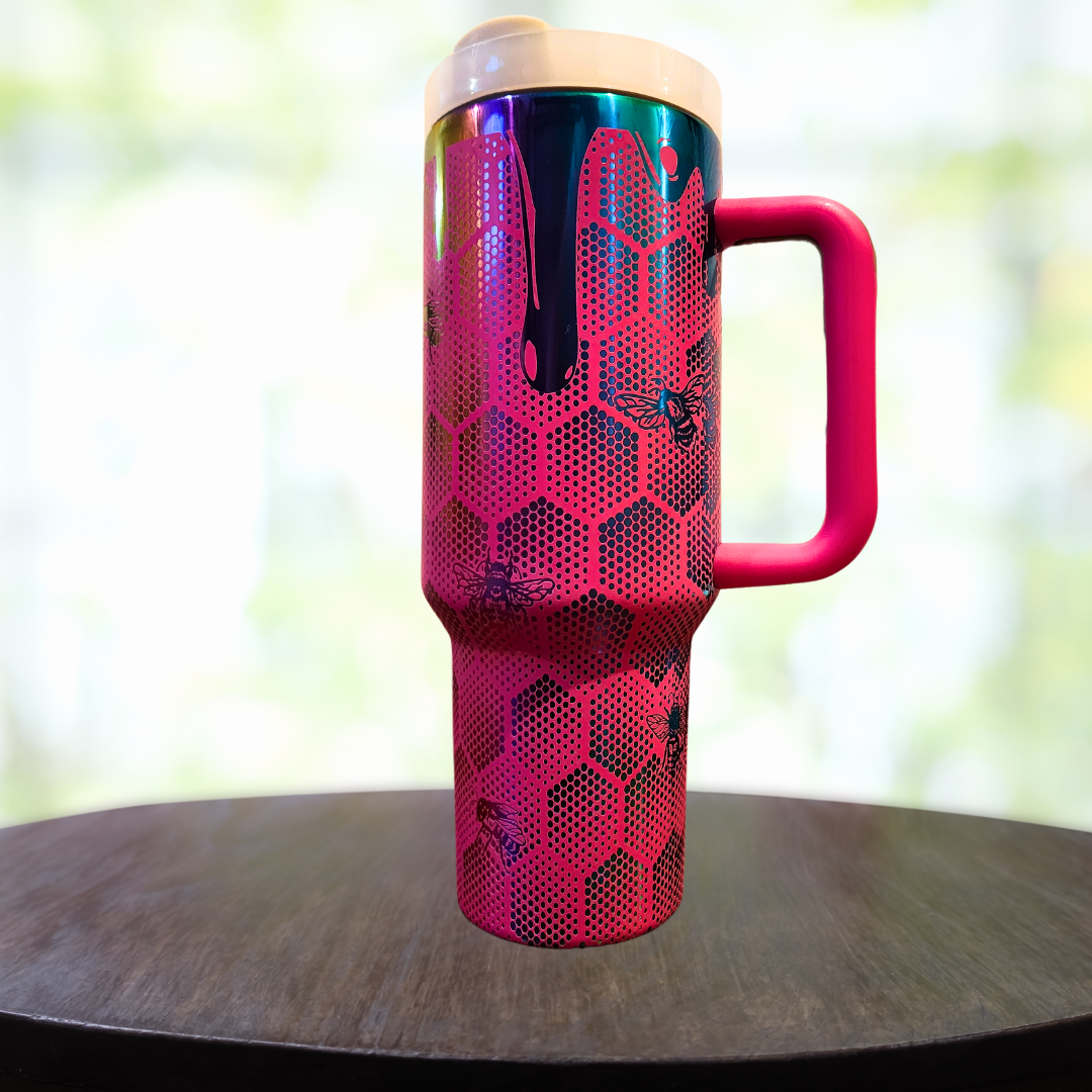 40oz Bee Tumbler