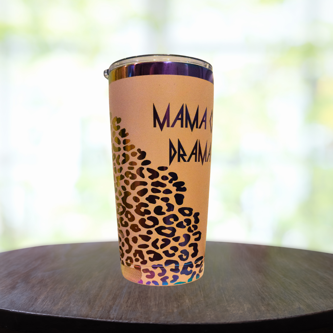 20oz Rainbow Mama of Drama Tumbler