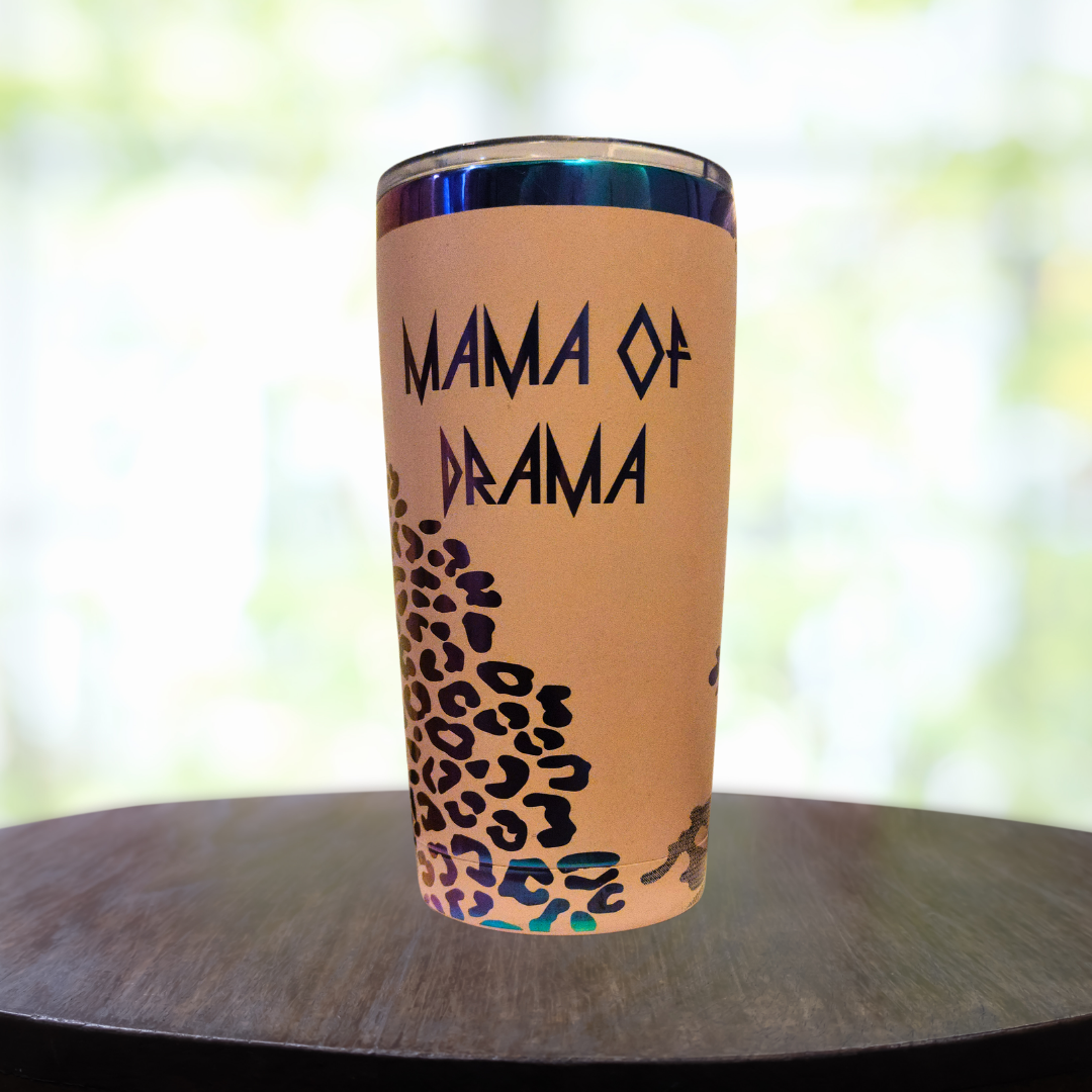 20oz Rainbow Mama of Drama Tumbler