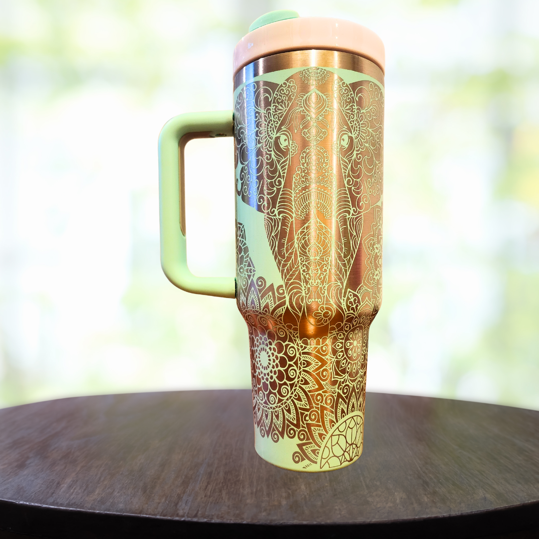 40oz Elephant Tumbler