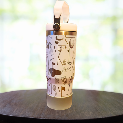 30oz Swing Handle Golf Tumbler