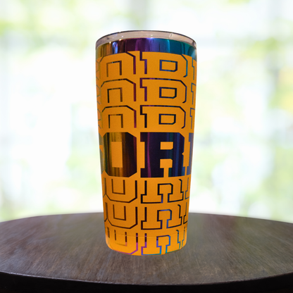 20oz Yellow Orioles Tumbler