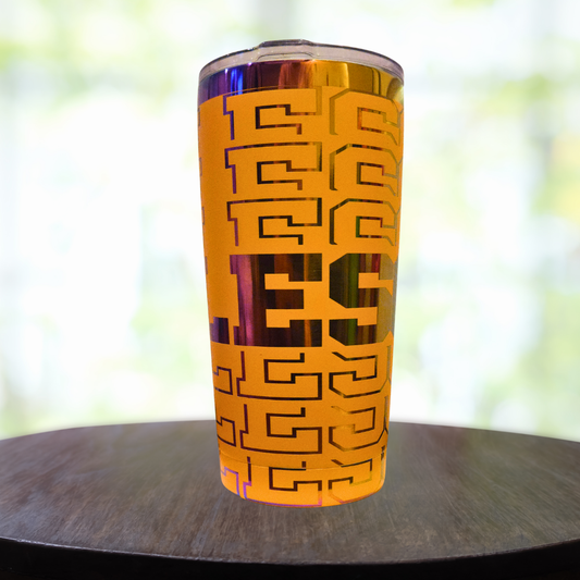 20oz Yellow Orioles Tumbler