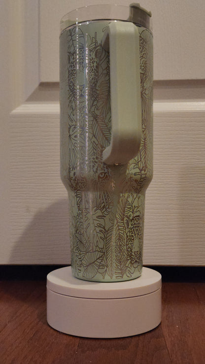 40oz Jungle Themed Tumbler