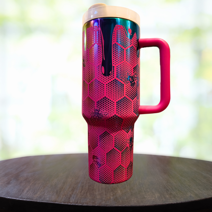 40oz Bee Tumbler