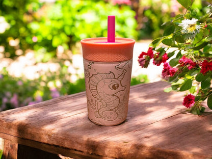 12oz Kid’s Leakproof Seahorse Tumbler